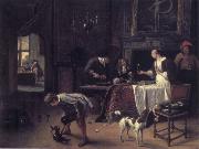 Jan Steen Easy come,easy go china oil painting reproduction